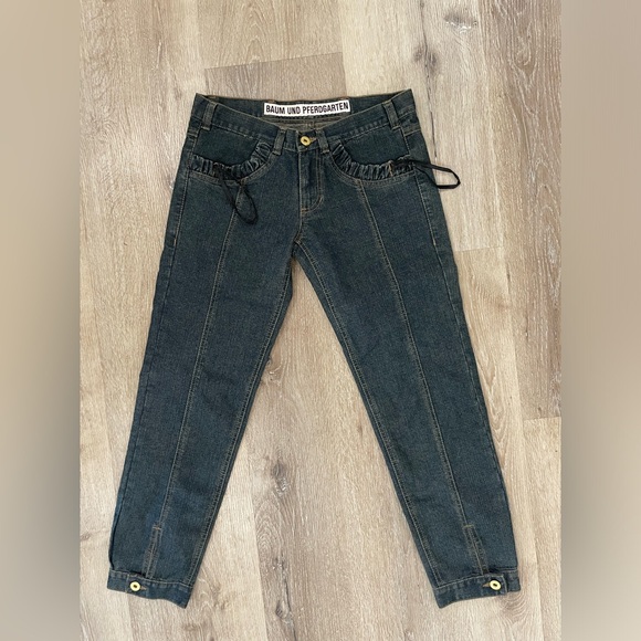 Baum Und Pferdgarten Denim - Baum Und Pferdgarten straight leg low rise jeans